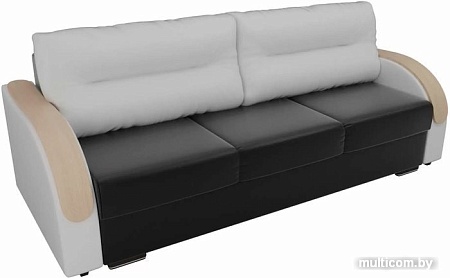 Диван Лига диванов Дарси 102129 (черный/белый)