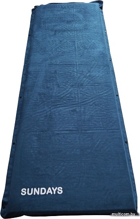 Самонадувающийся коврик Sundays ZC-SIM006 (5 см, синий)