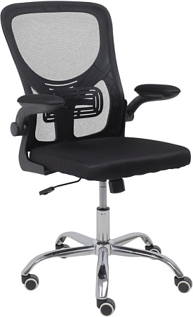 Офисное кресло AksHome Milan (ткань/сетка, черный)