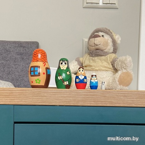 Развивающая игра Брестская Матрешка Гензель и Гретель (набор 5 шт)