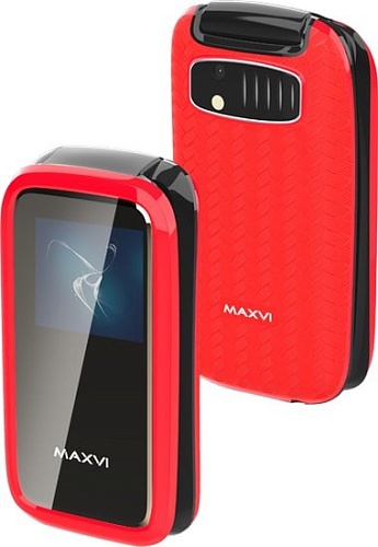 Мобильный телефон Maxvi E2 (красный)