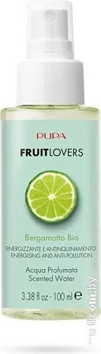 Pupa Fruitlovers Bergamotto Bio Душистая вода (100мл)