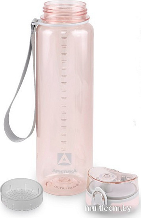 Бутылка для воды Арктика 720-1000-PK 1л (розовый)