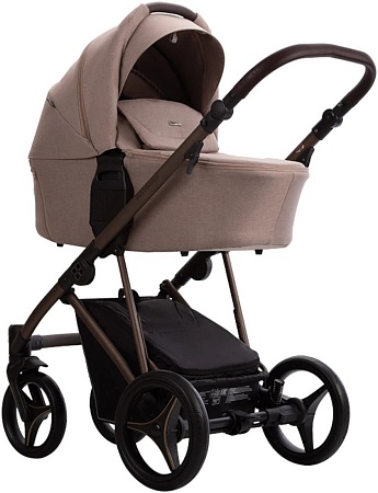 Универсальная коляска BEBETTO Pelpasso (2 в 1, 02 choco/бежевый)