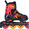 Роликовые коньки Tech Team Burn (р.34-37, красный)
