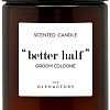 Ароматизированая свеча Ambientair The Olphactory. Groom Cologne VV135GCTO