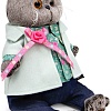 Классическая игрушка BUDI BASA Collection Басик в твидовом пиджаке с розой Ks19-248