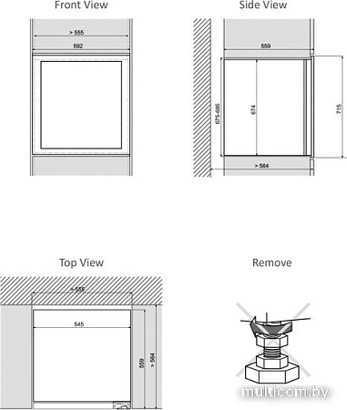 Винный шкаф Dunavox DAVG-32.80DB.TO