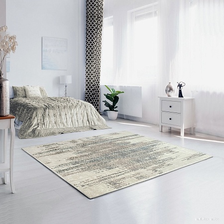 Ковер для жилой комнаты Moldabela Geo Прямоугольник 4973 1 43211 (0.6x1.1)