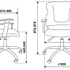 Кресло Бюрократ CH-323AXSN (черный)