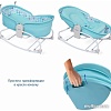 Люлька Simplicity Elite 3 в 1 3010 (blue circles)