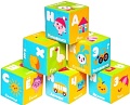 Кубики Мякиши Азбука Малышарики (6шт)