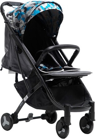Коляска прогулочная «книга» Farfello S600 (синий камуфляж)