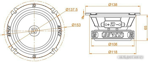 Среднечастотная АС DL Audio Raven 130