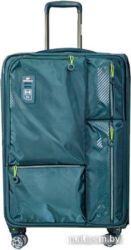 Чемодан-спиннер Mironpan 50160 63 см (бирюзовый)