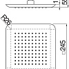 Верхний душ Nobili AD139/122CR