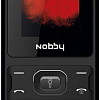Мобильный телефон Nobby 110 (черный/серый)