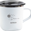 Термокружка Kite K21-324-01 260 мл (белый)