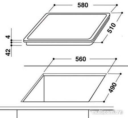 Варочная панель Whirlpool AKT 8190/BA