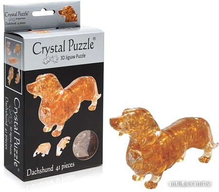 3Д-пазл Crystal Puzzle Такса 90141