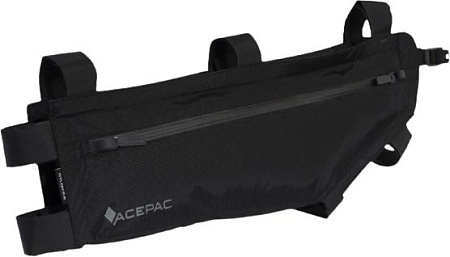 Велосумка Acepac Zip frame bag M Nylon 128209 (черный)