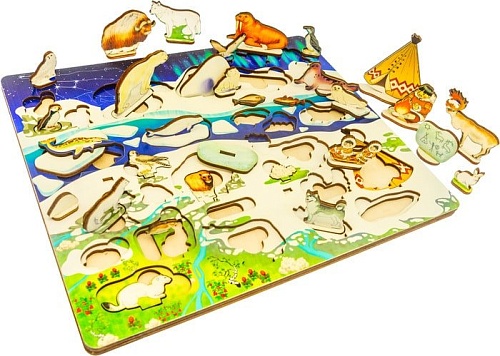 Мозаика/пазл Нескучные игры Под Большой Медведицией 3D 7975