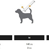 Поводок United Pets Complete Me 2 (S, розовый/желтый)