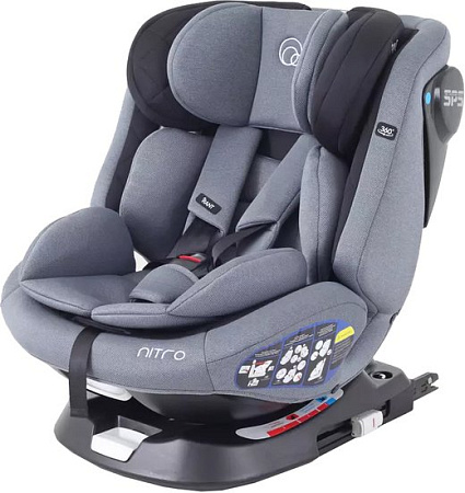 Детское автокресло Rant Nitro Isofix UB619 (серый/черный)