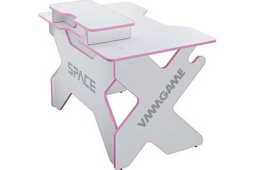Геймерский стол VMM Game Space 120 Light розовый BASE ST-1-BS-1-WPK-120SET