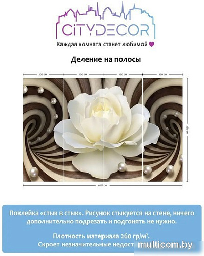 Фотообои Citydecor Абстракция 35 400x260