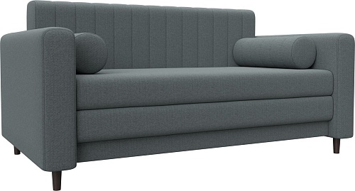 Диван Лига диванов Лига-070 129647 (рогожка Амур 07 серый)