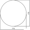 Зеркало Abber Mond AG6204S Smart