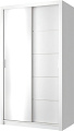 Шкаф распашной Anrex Lyon 120 (белый)