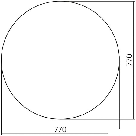 Зеркало Abber Mond AG6204S Smart