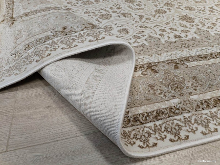 Ковер для жилой комнаты Radjab Carpet Арвен Прямоугольник PS23E 12011RK (2.4x3.4, Cream)