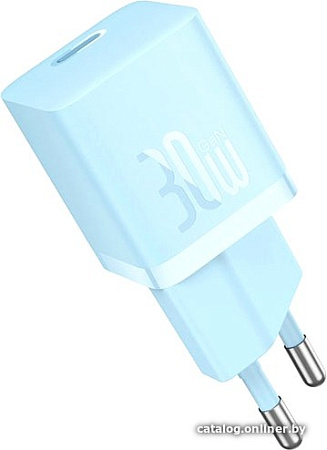 Сетевое зарядное Baseus GaN5 Fast Charger Mini 1C 30W CCGN070603 (голубой)