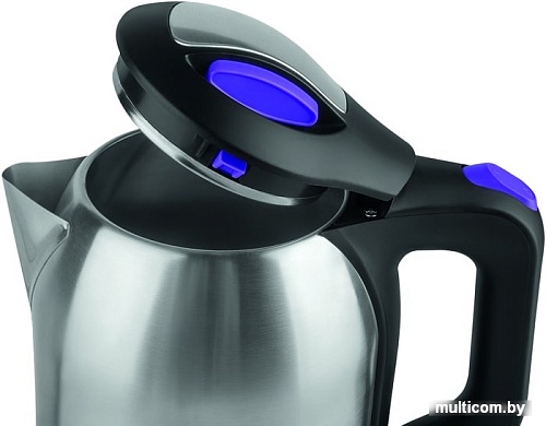 Электрочайник Scarlett SC-EK21S61 (нержавеющая сталь/синий)