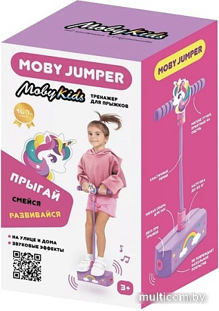 Тренажер для прыжков Moby Kids Единорог 69080