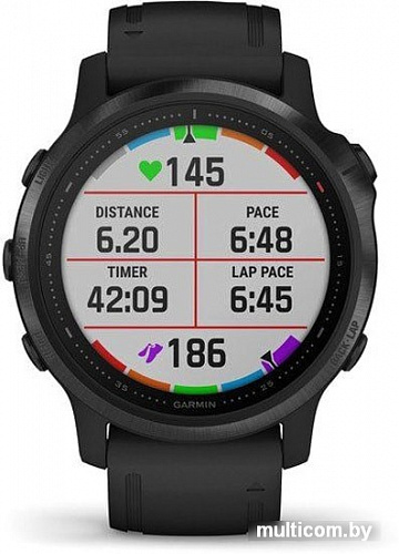 Умные часы Garmin Fenix 6s Pro (черный)