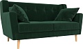Диван Mebelico Брайтон 2 (велюр, зеленый)