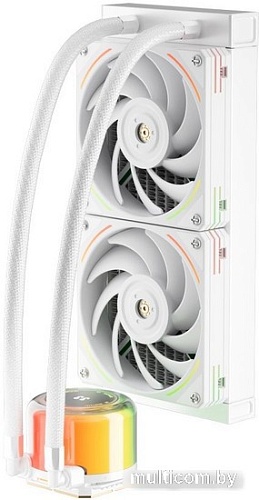 Жидкостное охлаждение для процессора 1stPlayer CC 240 (белый)