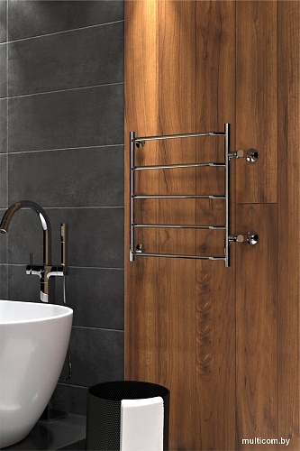 Полотенцесушитель Indigo Roof 60x40 LRSW60-40-б/п-50 (с боковым подключением)