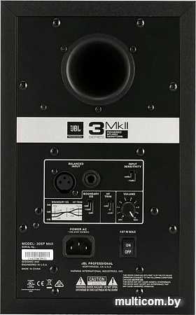 Монитор ближнего поля JBL 305P MKII (черный)