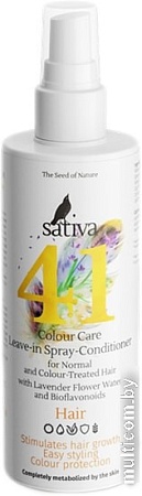 Sativa Спрей - кондиционер для волос защита цвета № 41 (150 мл)