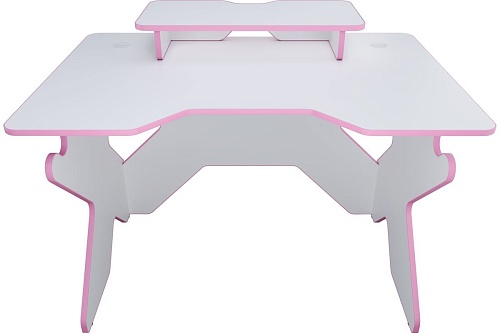 Геймерский стол VMM Game Space 120 Light розовый BASE ST-1-BS-1-WPK-120SET