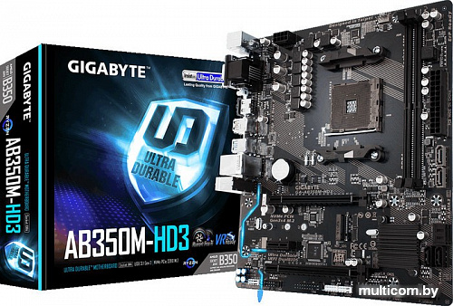 Материнская плата Gigabyte GA-AB350M-HD3 (rev. 1.0)