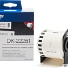 Самоклеящаяся термобумага Brother DK-22251 (62 мм, 15.24 м)