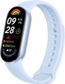 Фитнес-браслет Xiaomi Smart Band 9 (голубой, с голубым силиконовым ремешком, международная версия)