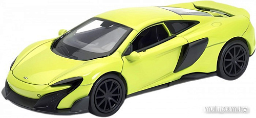 Легковой автомобиль Welly McLaren 675LT Coupe 43757W (желтый)