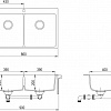 Кухонная мойка Aquasanita Magna SQM200AW (argent 220)